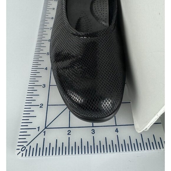 SAS Tripad Shoes Womens 10.5 M Black Maria Snake Print Buckle Mary Jane Comfort - Picture 11 of 11